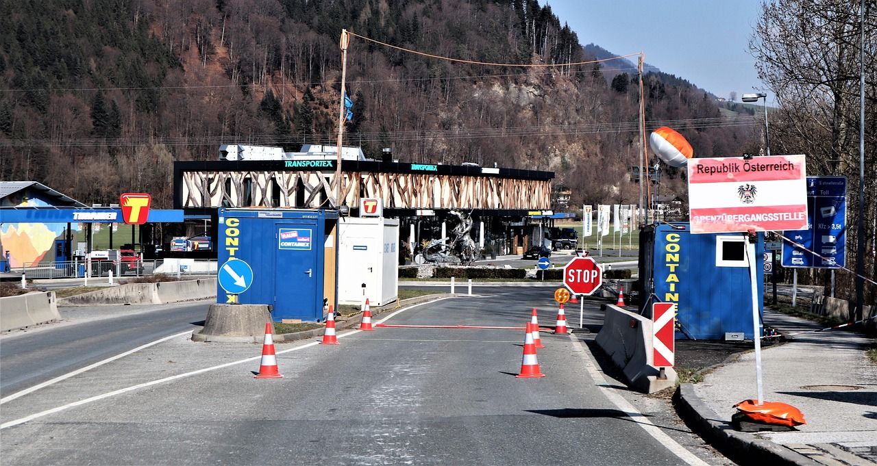 A land border crossing — Hunchun's port is where the code is registered