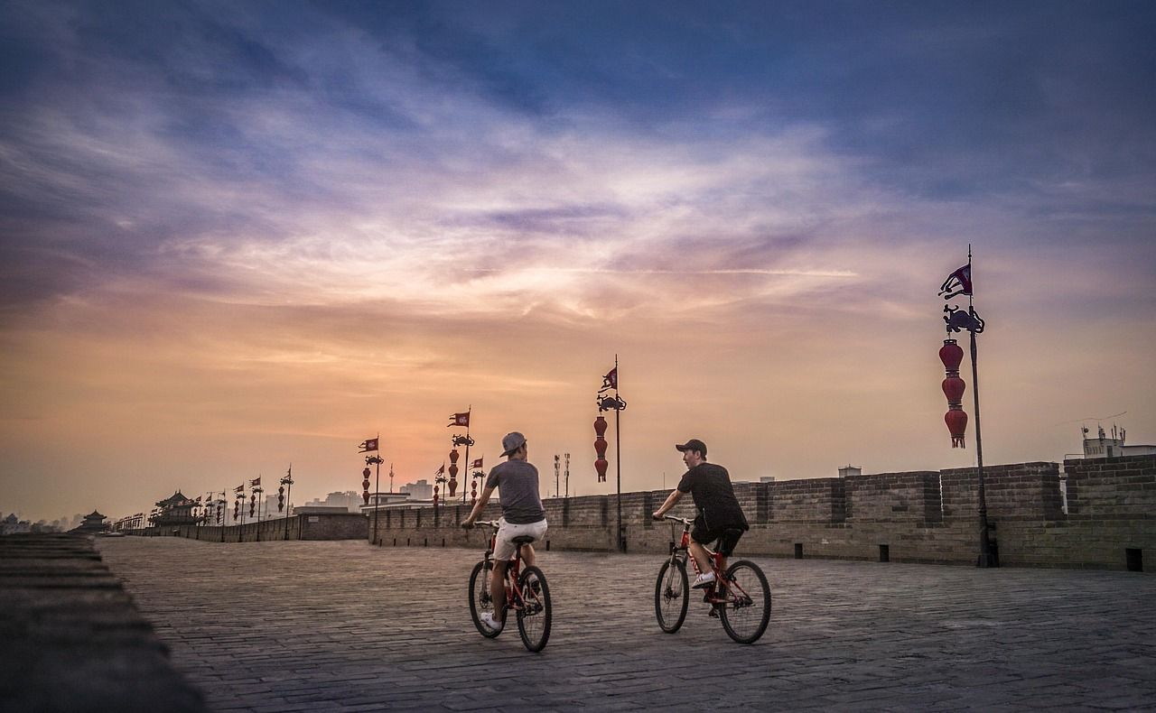 The Xi'an city wall — most first-timers pair it with the Terracotta Army day